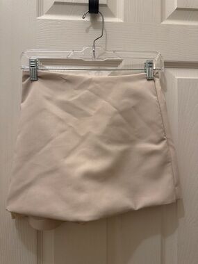Cream Mini Skort - Zara - never worn
